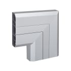 Simon - Angle plat descendant pour goulotte Cablomax 210x55 - Aluminium anodisé