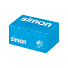 Simon - Embout 130x55 - Blanc neige