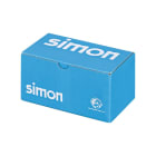Simon - Angle extérieur variable 130x55 - Aluminium anodisé
