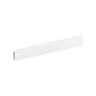 Simon - Moulure 10x22 avec adhesif 1 compartiment - Blanc neige -(Prix/Metre)
