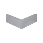 Simon - Angle extérieur 65x20 - Aluminium anodisé