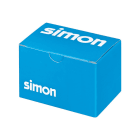 Simon - Support et cadre mécanisme Universel goulotte distribution 130x55mm Blanc neige