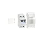 Simon - Plaque CIMA+disjonct bipolaire16A BoîtCIMA PRO/Boît sol CIMA/Goulottes-Bl neige