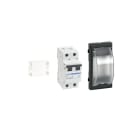 Simon - Placa con Magnetotérmico 16A 42mm Grafito