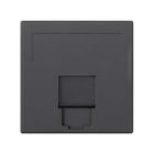 Simon - Plaque CIMA VDM plate avec volets 1 x RJ45 INFRA+® - Gris graphite