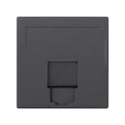 Simon - Plaque CIMA VDM plate avec volets 1 x RJ45 ITT® - Gris graphite