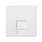 Simon - Plaque CIMA VDM plate avec volets 1 x RJ45 NEXANS® - Blanc neige