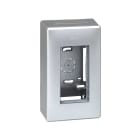 Simon - Boîtier en saillie CIMA PRO 1xCima ou 2xK45 - Aluminium