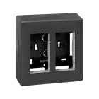 Simon - Boîtier en saillie CIMA PRO 2xCima ou 4xK45 - Gris graphite