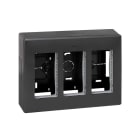 Simon - Boîtier en saillie CIMA PRO 3xCima ou 6xK45 - Gris graphite