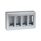 Simon - Boîtier en saillie CIMA PRO 4xCima ou 8xK45 - Aluminium
