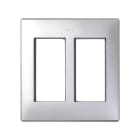 Simon - Cadre boîtier à encastrer CIMA PRO 2xCima ou 4xK45 - Aluminium