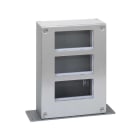 Simon - Mini-poteau métallique 3 modules - 1 compartiment