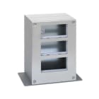 Simon - Mini-poteau métallique 3 modules - 2 compartiments