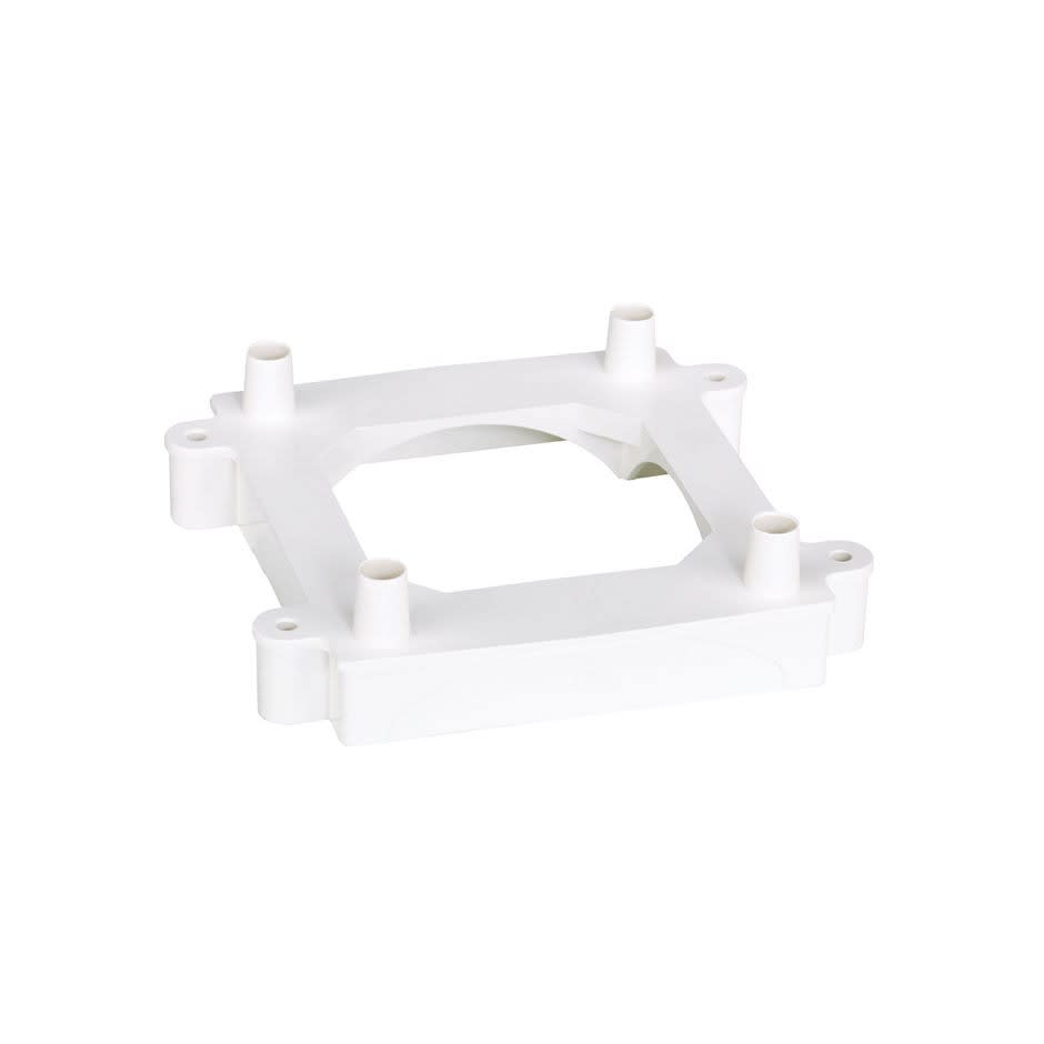 Simon - Socle Mini-poteau passage sol - Blanc