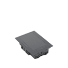 Simon - Boîte de sol carrée - 4 mécanismes K45 et 2 demi-modules K45