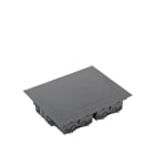 Simon - Boîte de sol carrée - 8 mécanismes K45 et 4 demi-modules K45