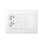 Simon - Obturateur double CIMA500 - Blanc