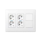 Simon - Obturateur Simple CIMA500 - Blanc