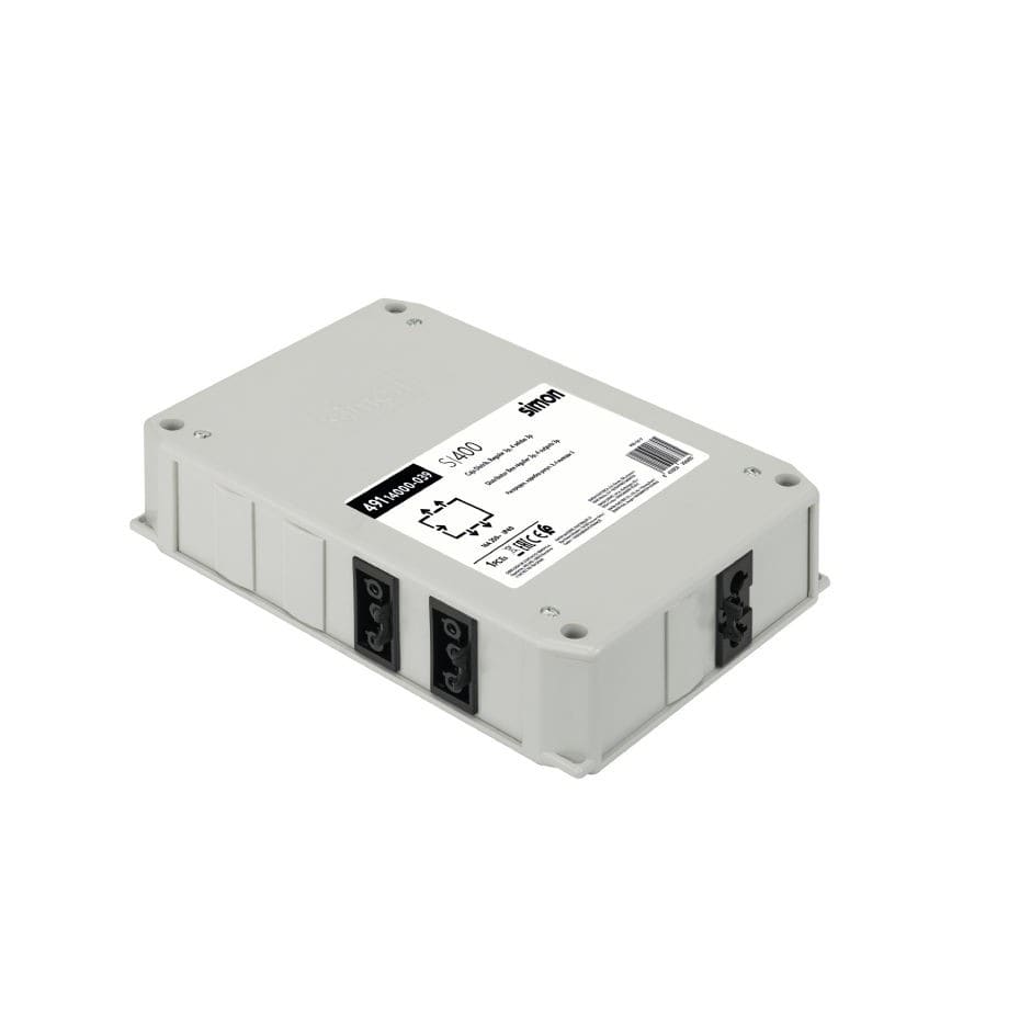 Simon - Boîte de distribution standard 1 entrée 3 pôles - 4 sorties 3 pôles