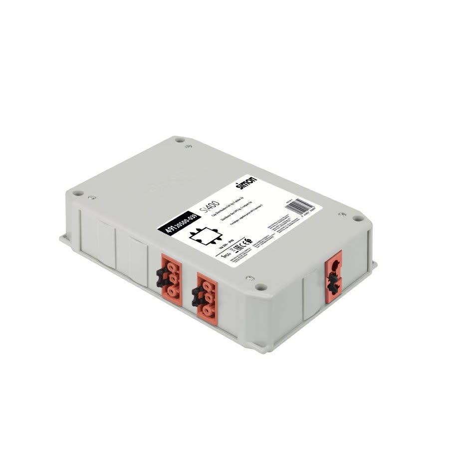 Simon - Boîte de distribution ASI 1 entrée 3 pôles - 5 sorties 3 pôles