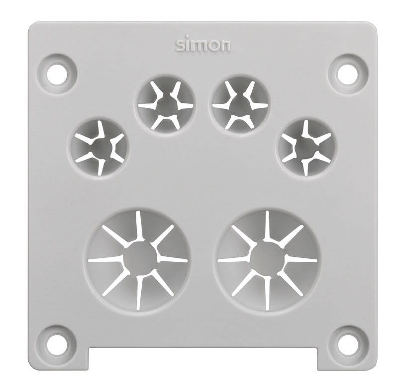 Simon - Couvercle latéral accès direct au câblage pour les boîtier alum Ofiblock