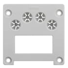 Simon - Couvercle latéral accès direct 4 câbles individ et 1 connecteur de 3 pôles