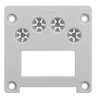 Simon - Couvercle latéral accès direct 4 câbles individ et 1 connecteur de 3 pôles