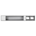 Simon - Ofiblock Compact K45 6 éléments avec 2 matrices aux dernières positions blanc