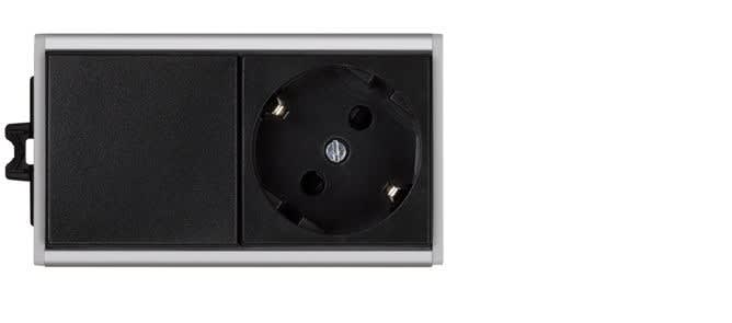 Simon - Pack Ofiblock 1 prise de courant Schuko