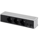Simon - Pack Ofiblock 3 prises de courant Schuko et 2 RJ45 C.6U