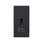Simon - Chargeur USB Type-C 20W PowerDelivery et QuickCharge noir Simon K45