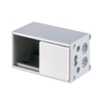 Simon - Ofiblock Compact profilé en aluminium pour 1 élément blanc Simon K45