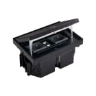 Simon - IP66 Platine et cadre de sécurité avec 2 prises française et RJ45 6 UTP