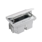 Simon - IP66 Platine + cadre manuel 2 prises ital. P40 + méca. K45 22,5x45mm