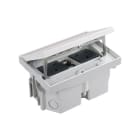 Simon - IP66 Platine et cadre manuel avec 2 prises britannique et RJ45 5e UTP