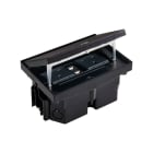 Simon - IP66 Platine et cadre de sécurité avec 2 prises britannique et RJ45 6 UTP