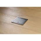 Simon - Kit boîtier sol surélevé IP66 1 prise Schuko + 1 RJ45 Cat.6 UTP + gaine