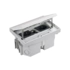 Simon - Kit vide boîtier sol béton IP66 pr 2 fonctions Simon K45 + 1 couv. aveugle