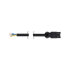 Simon - Câble conn. rapide F-extrémité libre 3P 2m RZ1-K 3x2,5mm² noir