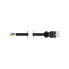 Simon - Câble conn. rapide F-extrémité libre 3P 2m RZ1-K 3x2,5mm² blanc neige