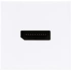 Simon - Plaque K45 avec Displayport - Femelle / Femelle - Blanc