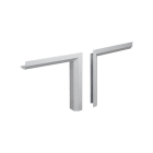Simon - Dérivation en T pour goulottes Cablomax 130x55 / 170x55 - Aluminium anodisé