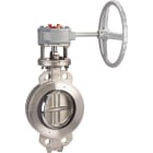 Sferaco - Vanne papillon Wafer double excentration Série 1114 inox, PN25 DN500 à volant