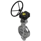 Sferaco - Vanne papillon Wafer double excentration Série 1119 inox, PTFE DN300 à volant