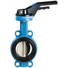 Sferaco - Vanne papillon Wafer TTV Série 1151 Papillon inox, manchette NBR DN200 à levier