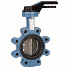 Sferaco - Vanne papillon Lug TTV Série 1162 Papillon fonte, NBR DN350 axe nu PN10