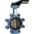 Sferaco - Vanne papillon Lug TTV Série 1149L Papillon inox, EPDM HT DN300 à levier PN16