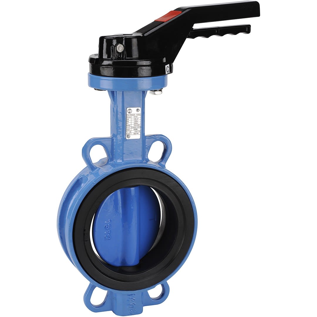 Sferaco - Vanne papillon Wafer Performance Série 1170 Papillon fonte,EPDM ACS DN40 levier