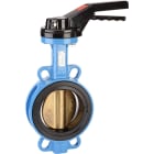 Sferaco - Vanne papillon Wafer Performance 1174 Papillon bronze-alu, NBR DN250 à levier